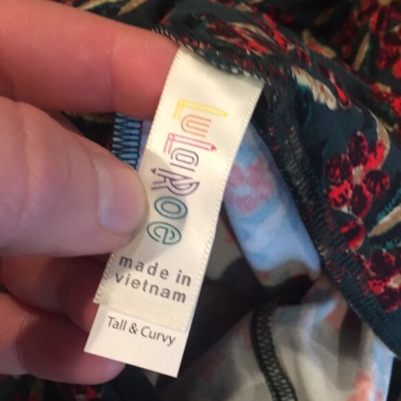TC NWOT LuLaRoe Leggings EE21 2445 - Picture 3 of 3